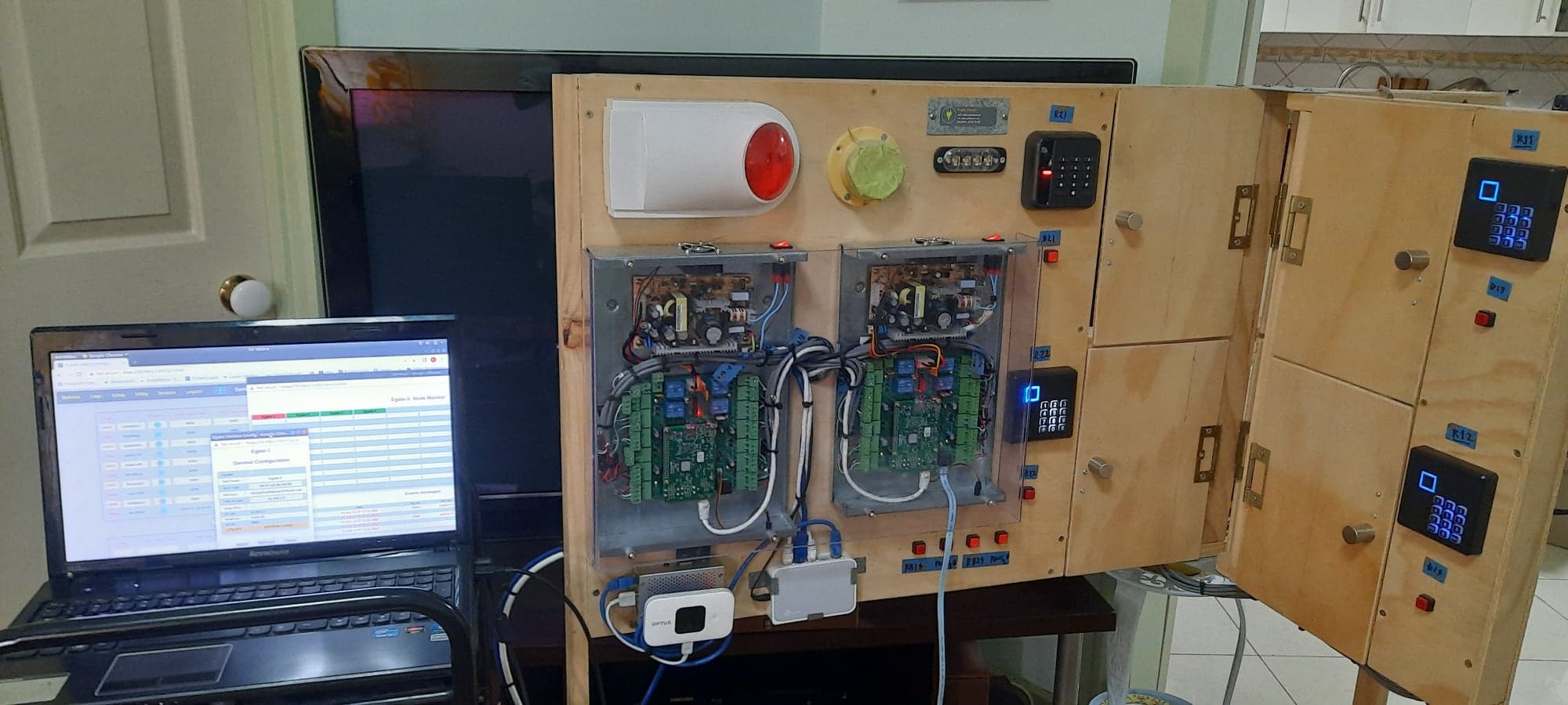 Home Security using Raspberry Pi and RFID project image