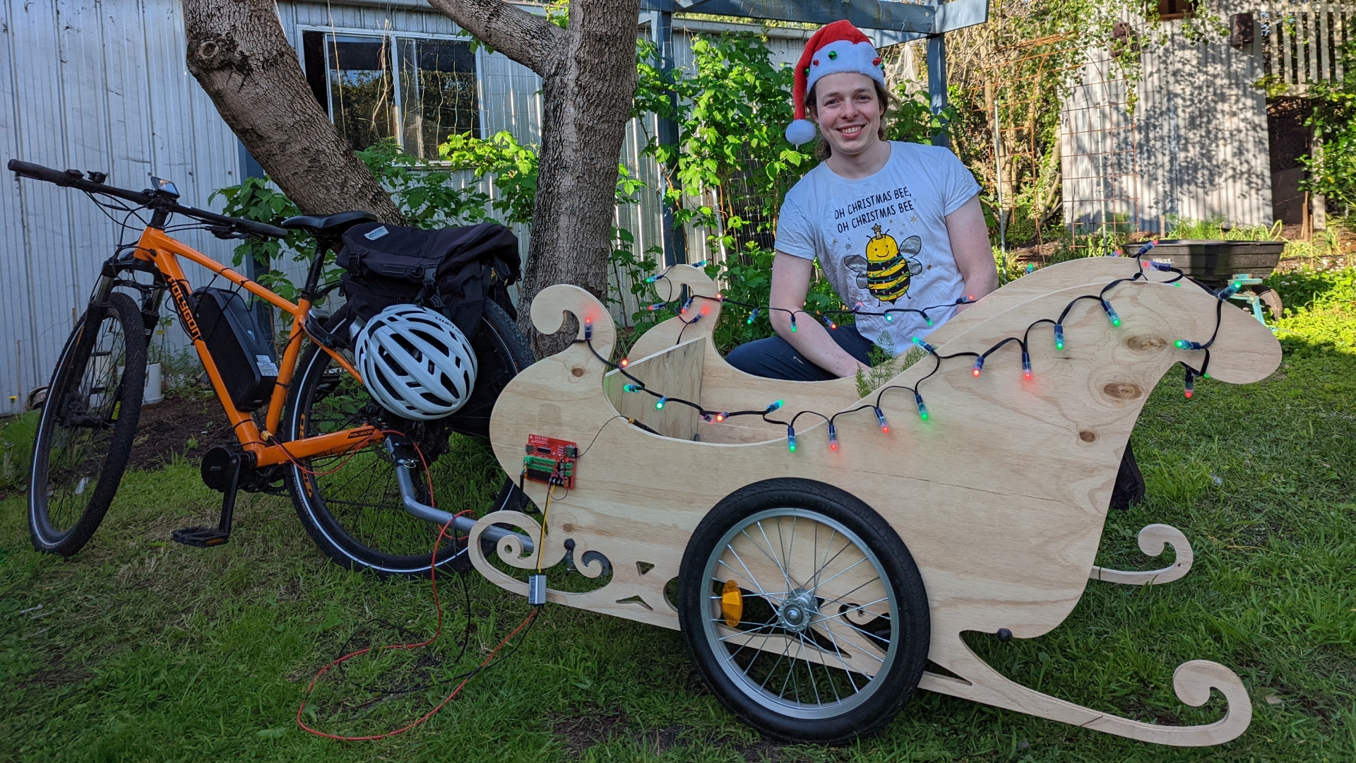 Bicycle Christmas Sleigh project image