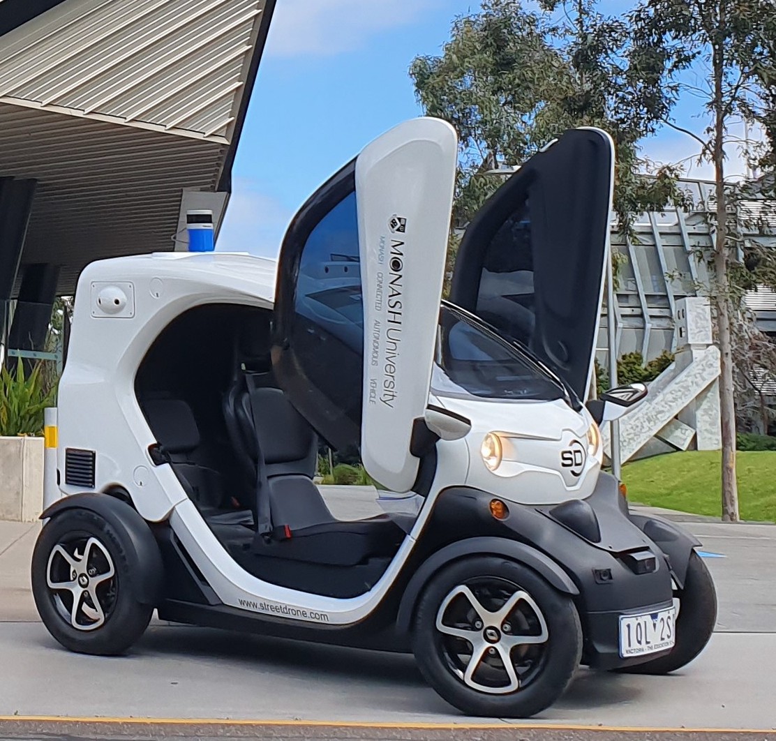 Monash Connected Autonomous Vehicle project image